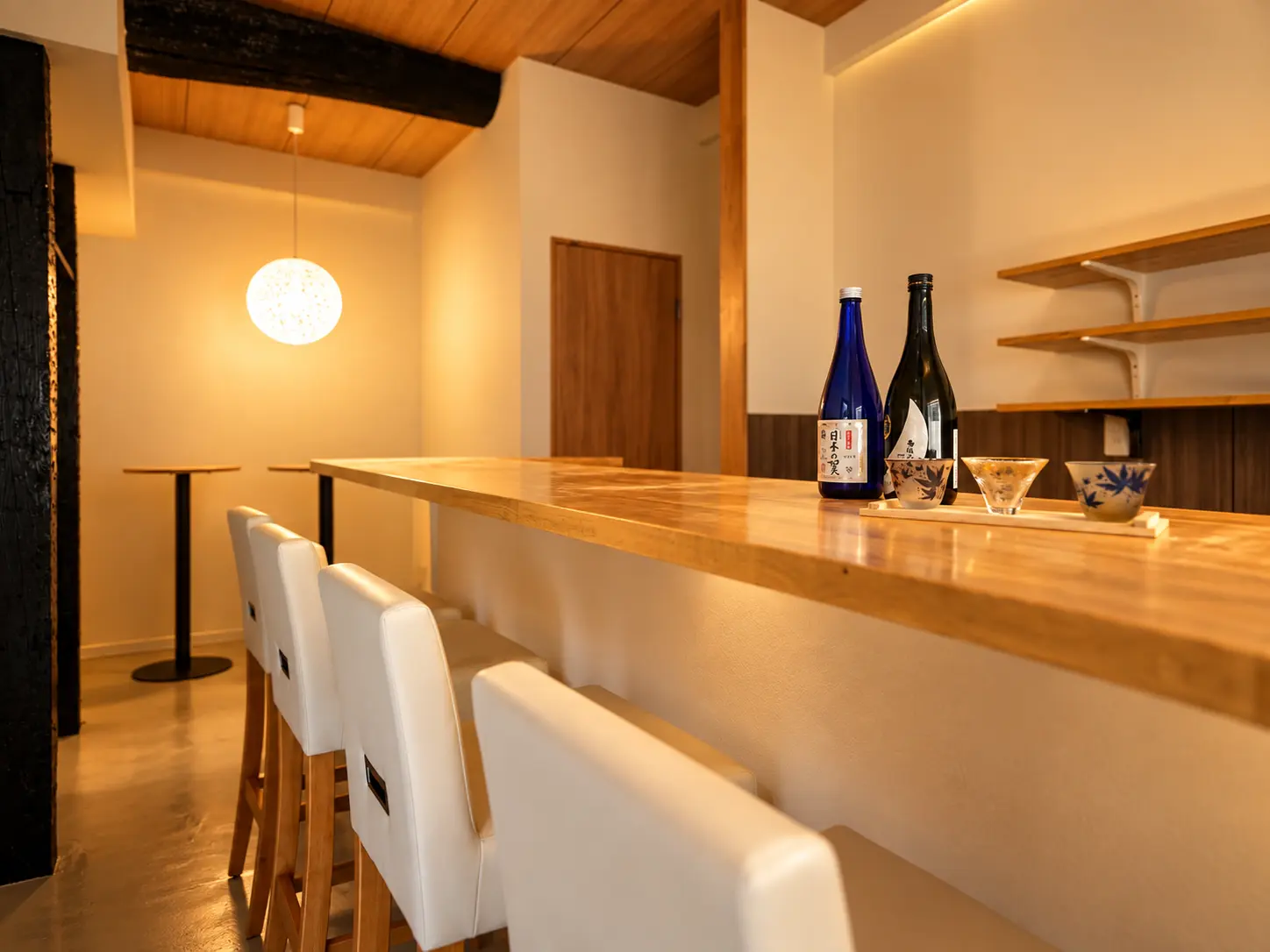 日本酒バー　施工後